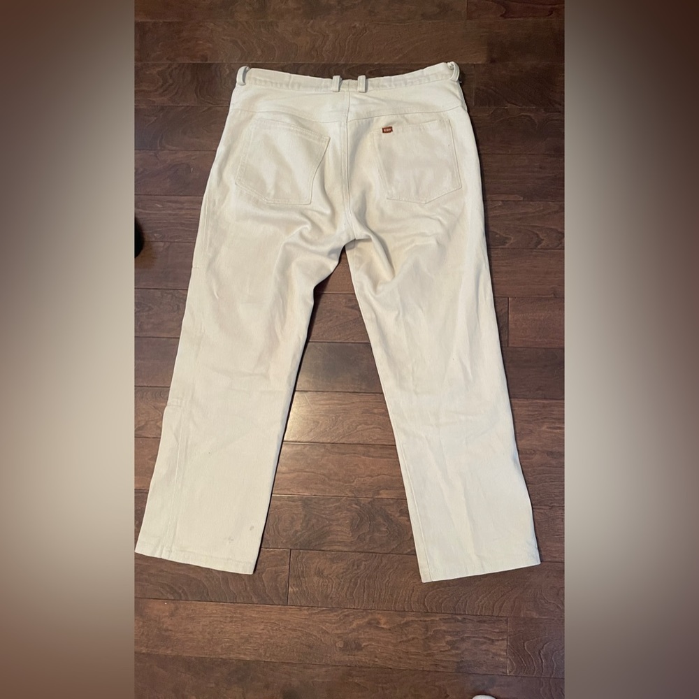 Hey Gang knee patch pants natural - Picture 5 of 9